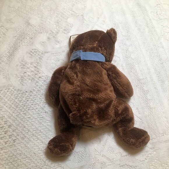 Ty Beanie Baby - HERO the Father's Day Bear 7" with Rare Tag Vintage EUC - Picture 3 of 6